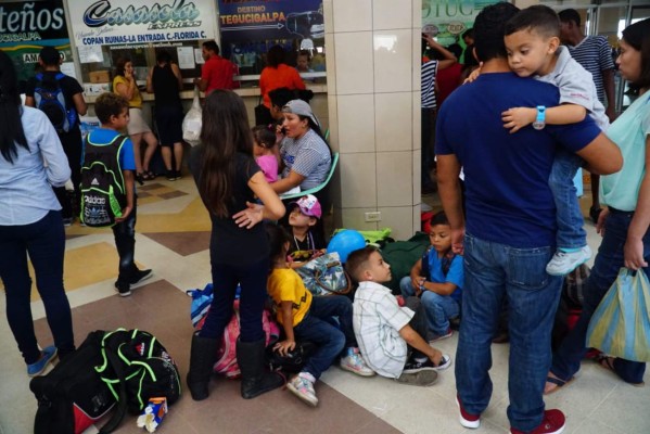 Se agota la boletería ante afluencia en terminal de San Pedro Sula