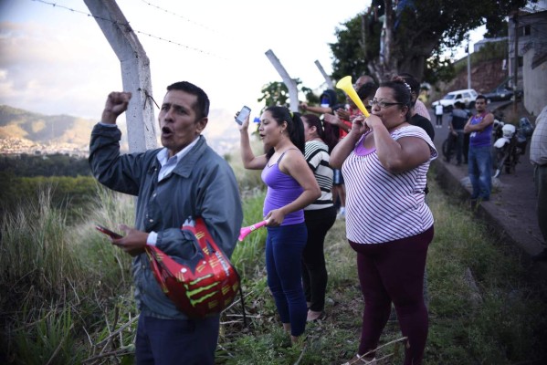 Cerrado el paso de El Progreso a Santa Rita debido a tomas