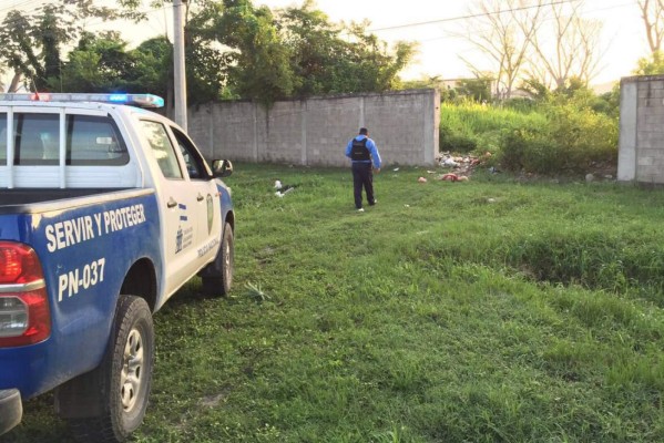 Hallan cadáver de un hombre en colonia Satélite de San Pedro Sula