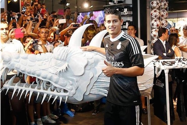 James Rodríguez: 'El Real Madrid es un club de otro mundo'