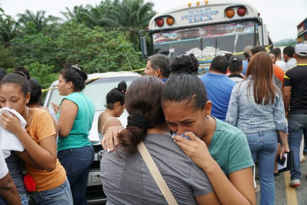 Asalto a autobús en Tela deja tres personas muertas