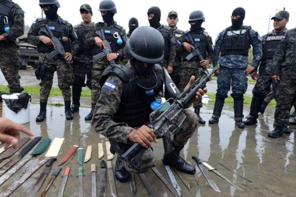En proceso de destrucción 3,200 armas en Honduras