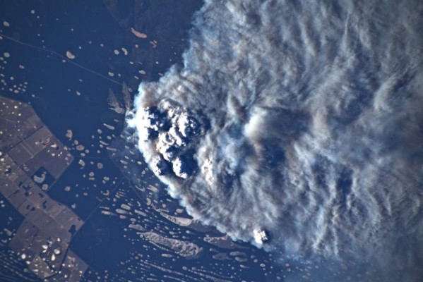 La 'aterradora' imagen de los incendios en Australia vistos desde el espacio
