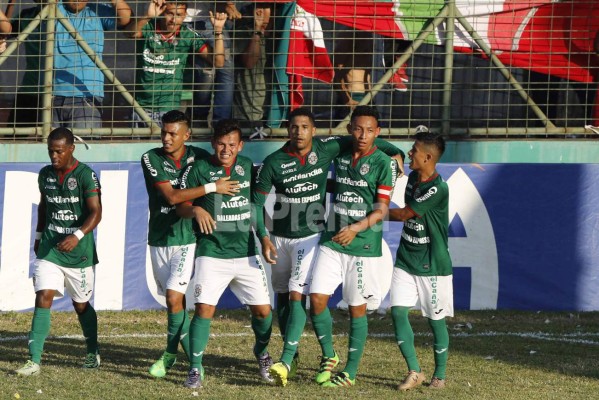 Marathón le remonta al Olimpia y lo tiene de hijo en San Pedro Sula