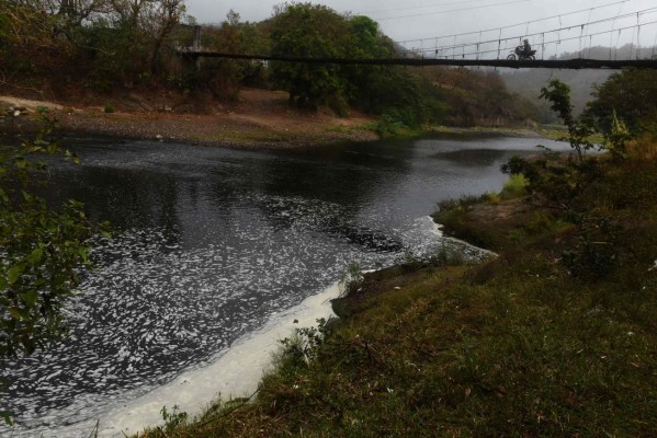 Emergencia ambiental por contaminación en el río Lempa