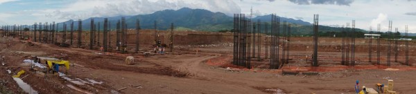 Comienza fundición de cimientos en nuevo aeropuerto Palmerola