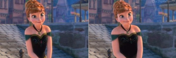 La princesa Anna protagonista de la película 'Frozen'.