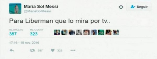 Hermana de Messi ataca a periodista tras criticar a su hermano