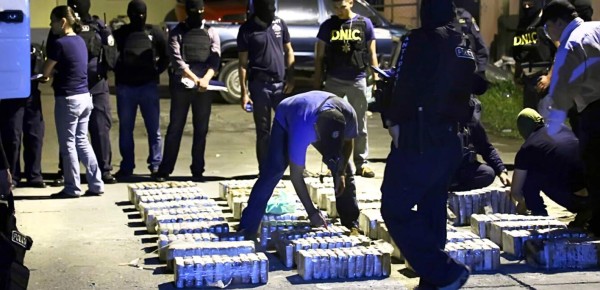 A batallón mandan los 351 kilos de cocaína