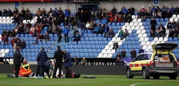 Futbolista belga sufre infarto en pleno partido