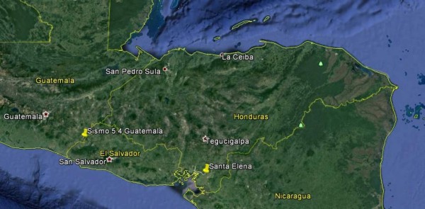 Sismo en Guatemala se sintió también en el occidente hondureño