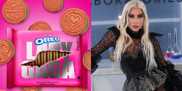 Lady Gaga se une con la marca de galletas Oreo para lanzar una edición especial
