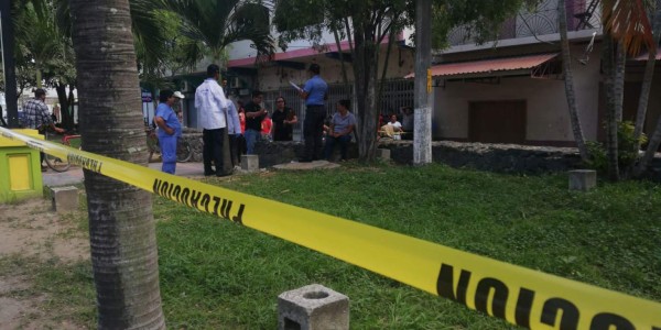 Matan un joven en parque central de Choloma