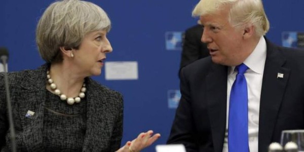 May advierte a Trump: 'la extrema derecha siempre debe ser condenada'