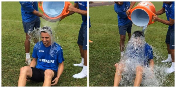 Sebastián Portigliatti se une al reto 'Ice Bucket”