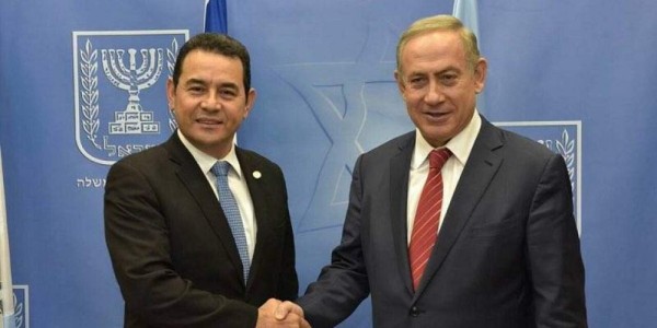 Guatemala rechaza pedido palestino de reconsiderar embajada en Jerusalén