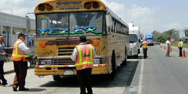 Empiezan los operativos de censo en el trasporte público de Honduras