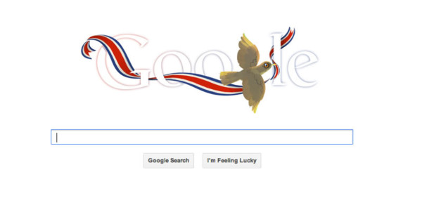 Por independencia de Honduras y CA Google cambia su doodle