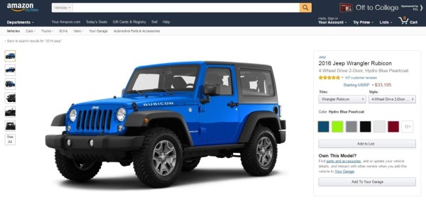 ¿Buscas un auto? Prueba en Amazon