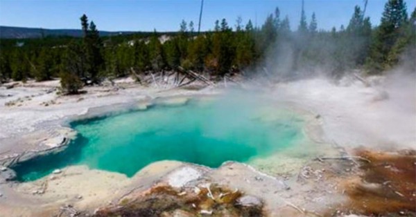 VIDEO: Resurge fuente termal durmiente de Yellowstone