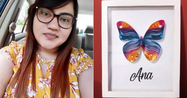 Joven ceibeña y su doble emprendimiento de manualidades y diseño de logos