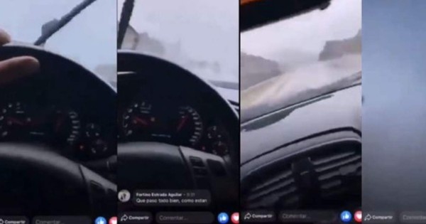 Video viral: conductor transmite en vivo su propia muerte tras chocar a toda velocidad