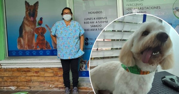 Hondureña invirtió ahorros de su vida para abrir clínica veterinaria