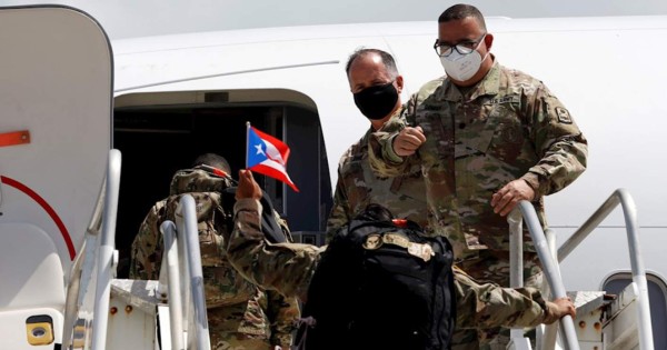 Militares de Puerto Rico prestarán apoyo en seguridad a Honduras