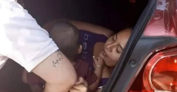 Viral: mujer se esconde en el baúl del auto de su esposo para saber si es infiel