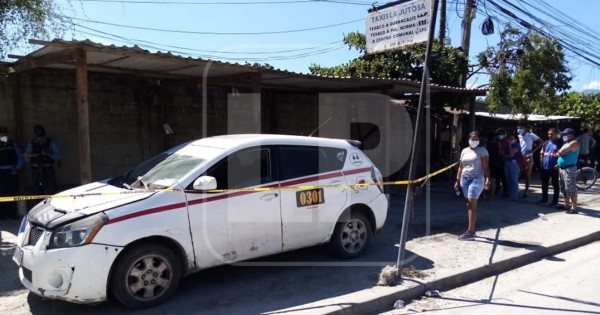 A balazos matan a taxista de la aldea Jutosa en Choloma