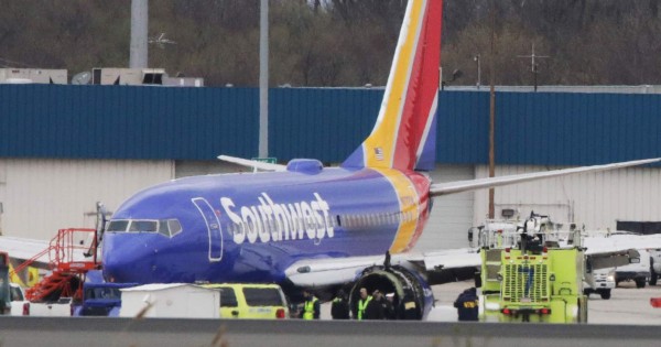 Otro avión de Southwest aterriza de emergencia por ventana rota