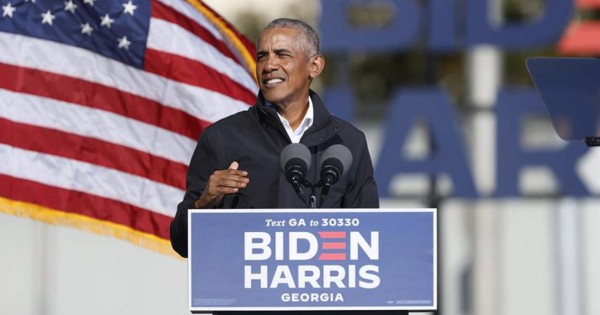 Obama felicita a Biden y Harris por su 'histórica y decisiva victoria'