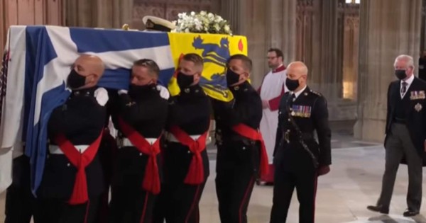 Funeral del príncipe Felipe de Edimburgo, esposo de la reina Isabel II