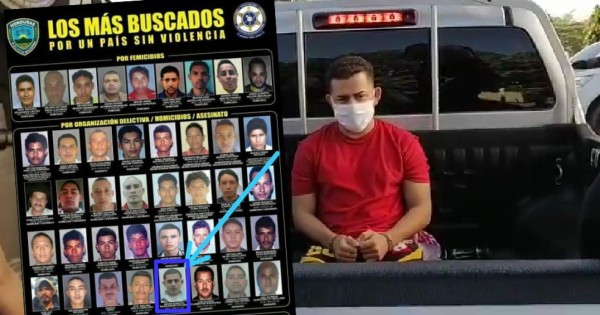 Capturan a uno de los más buscados por la Policía en Honduras