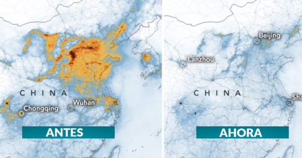 El planeta toma un respiro gracias al coronavirus
