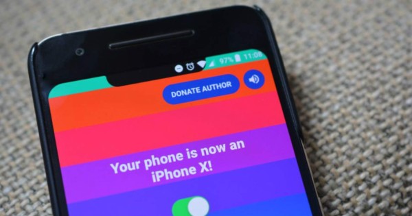 Aplicación 'convierte ' tu Android en un iPhone X