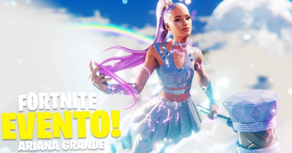 Un avatar de Ariana Grande aparecerá y actuará en Fortnite