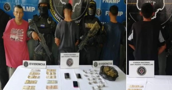 Cuatro pandilleros son capturados en el norte de Honduras