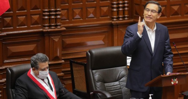 Congreso peruano abre juicio de destitución de Vizcarra