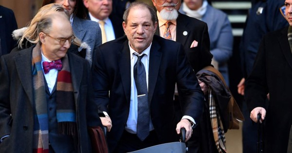 Harvey Weinstein apela condena por violación y abuso sexual