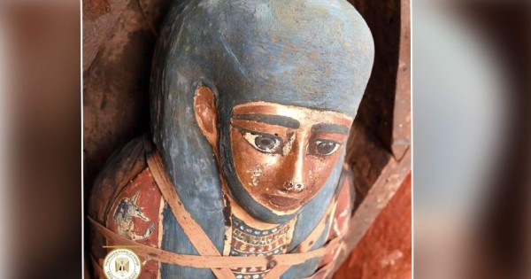 FOTOS: Egipto anuncia nuevo hallazgo de sarcófagos de más de 2,500 años