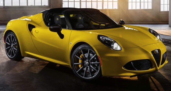 Detalles del nuevo Alfa Romeo 4C Spider 2015