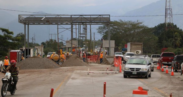 Suspenden construcción de casetas de peaje en El Progreso, Yoro