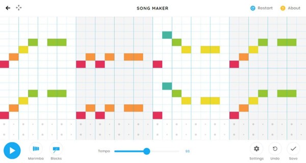 Crea tu propia música con Song Maker