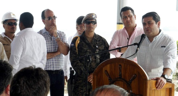 'La corrupción bajó en la Empresa Nacional Portuaria”: Juan Orlando Hernández