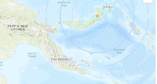 Amenaza de tsunami en el Pacífico tras sismo en Papúa Nueva Guinea