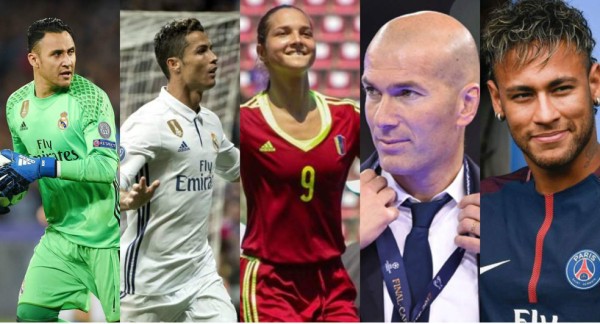 Las sorpresas en las nominaciones a los mejores de la FIFA para 2017