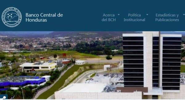 Banco Central de Honduras lanza nuevo sitio web