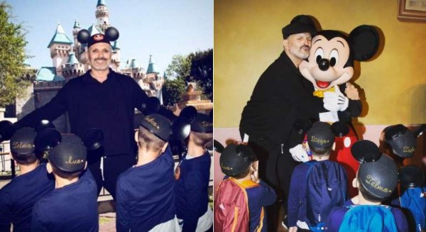 Después de seis años, Miguel Bosé muestra la cara de sus hijos