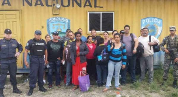 Detenidos a siete cubanos indocumentados que iban para EUA